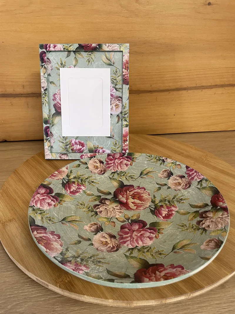 Plato de madera personalizable - Imagen 5