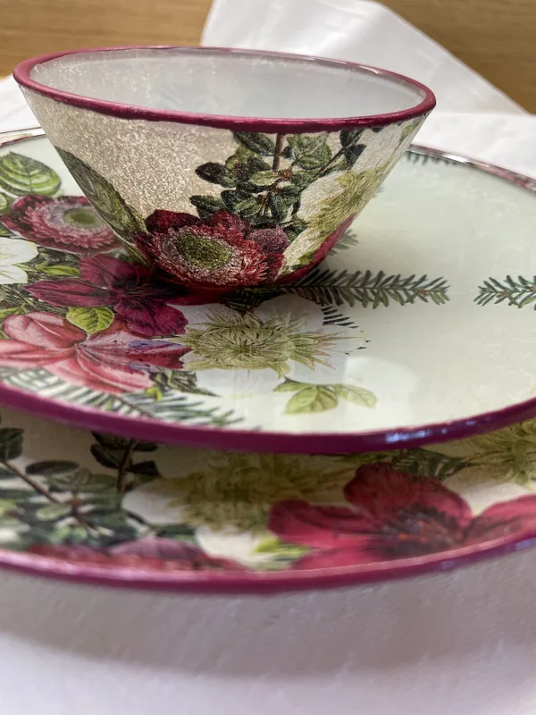 Vajilla de cristal redonda Classic - Imagen 2