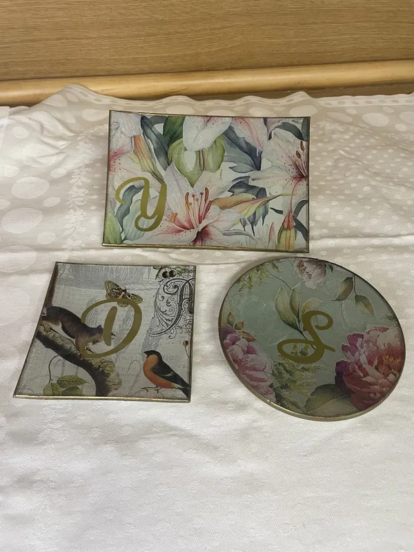 Platitos cuadrados para bodas/invitados - Imagen 3