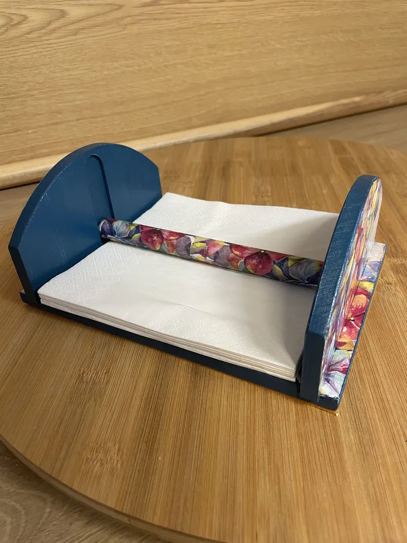 Servilletero de madera personalizable - Imagen 3