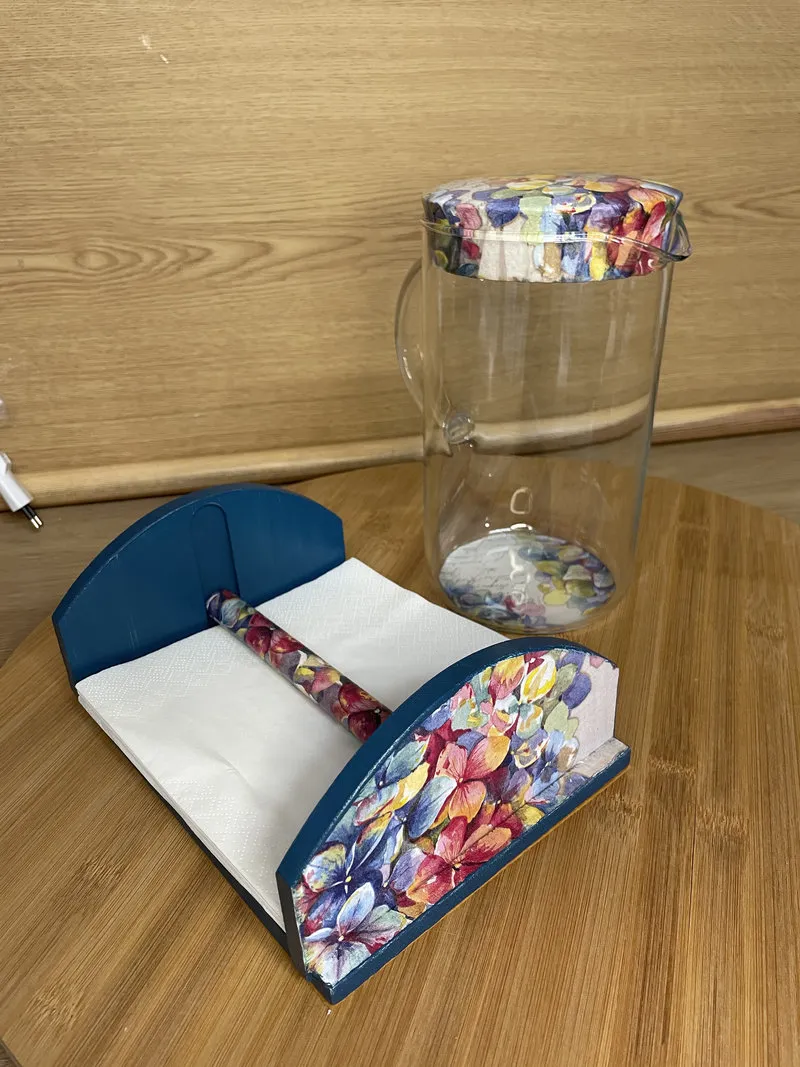 Servilletero de madera personalizable - Imagen 4