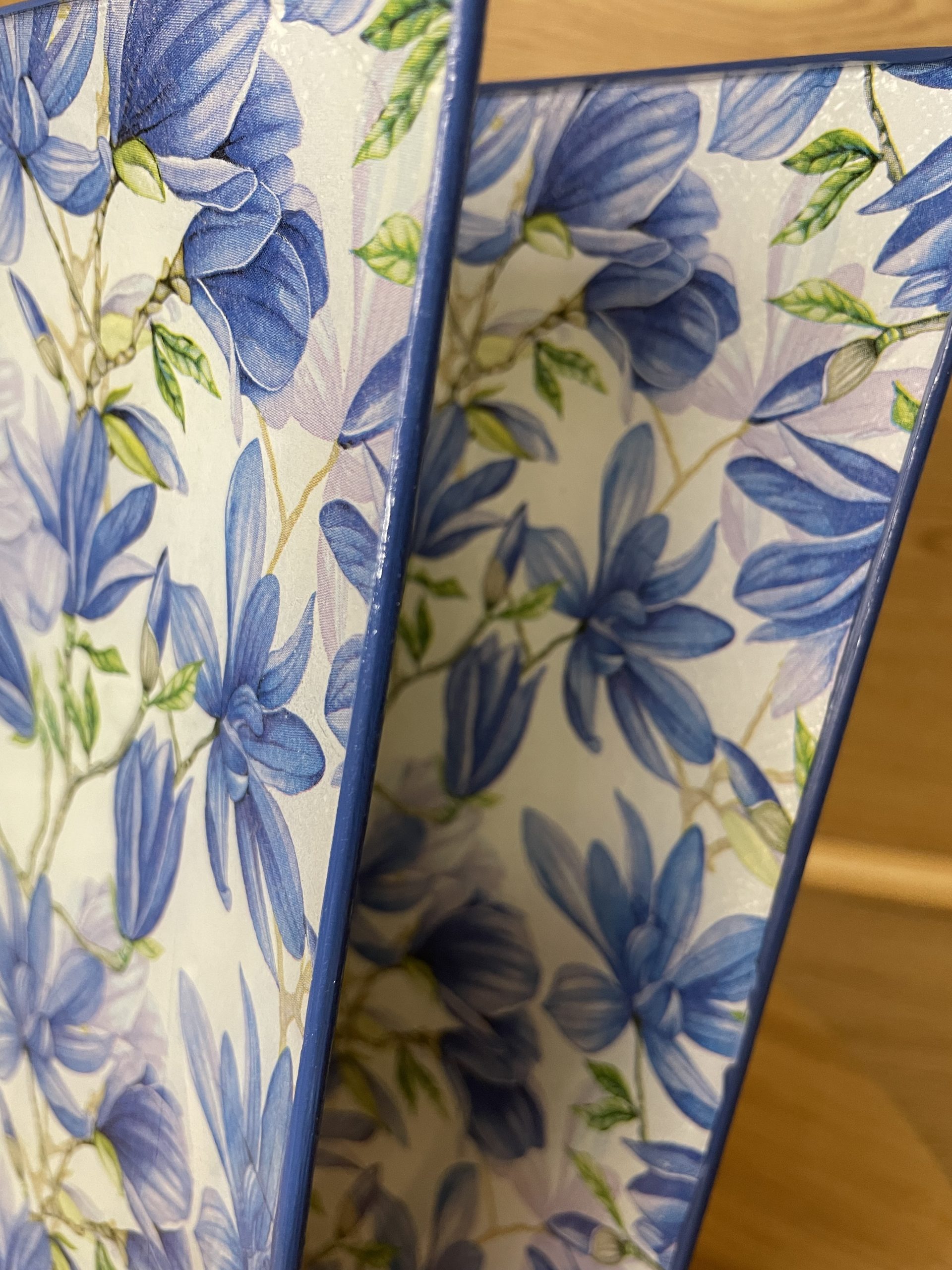 Set de 2 fuentes/bajoplatos cuadrados cristal XL - Imagen 4