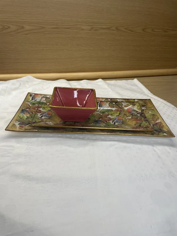 Vajilla de cristal rectangular Classic - Imagen 4