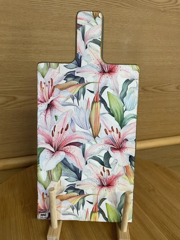 Tabla de madera lilium