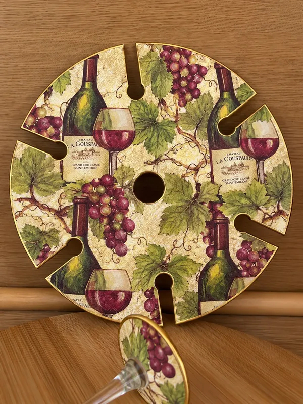 Soporte para botella de vino