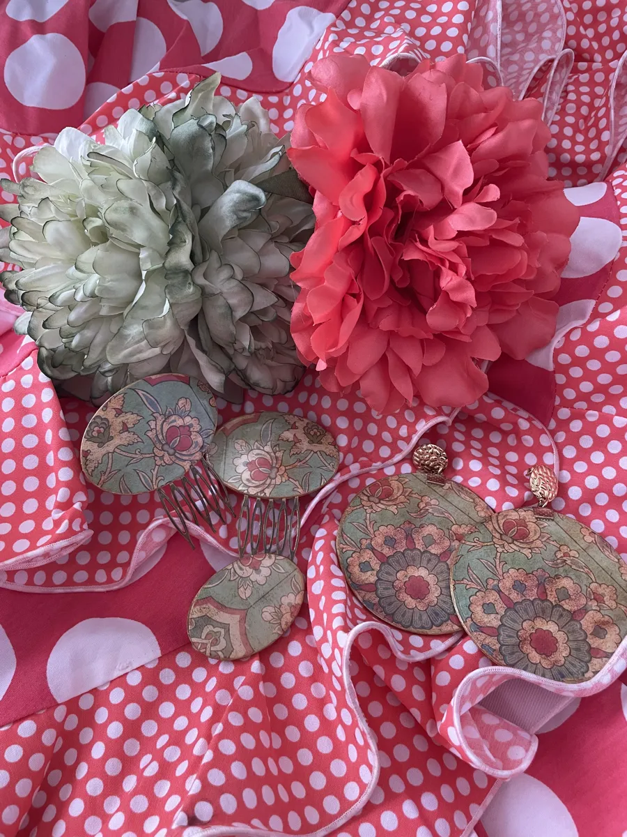 Taller Avios de flamenca en Decoupage