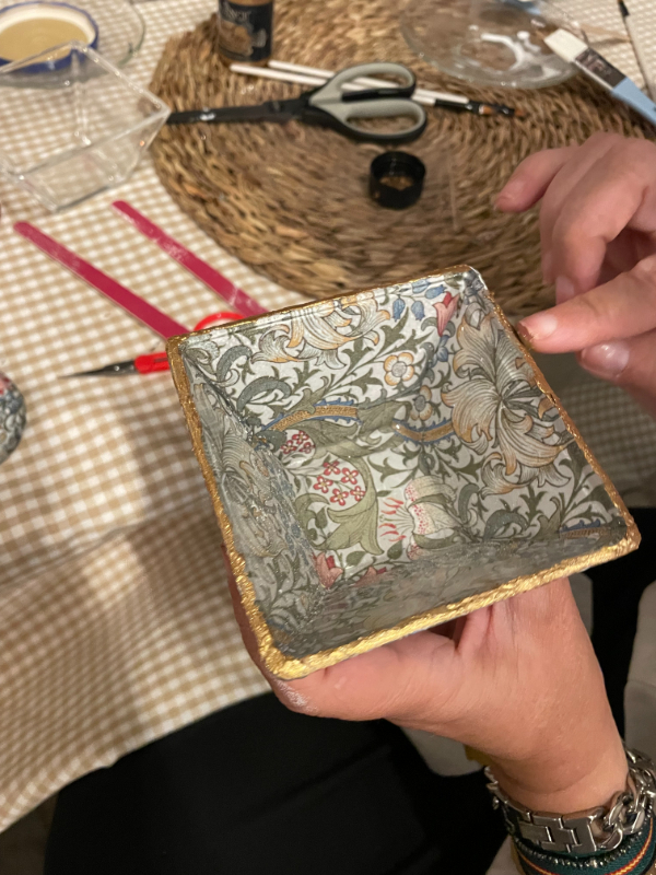 Taller Decoupage Cristal C3